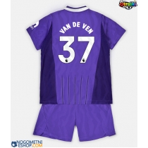 Otroški Nogometni dresi Tottenham Hotspur Micky van de Ven #37 Tretji 2026-27 Kratek Rokav (+ Kratke hlače)